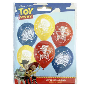 Toy Story Balloons - 6 Pkt
