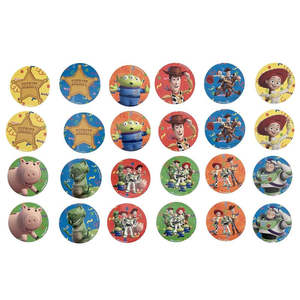 Toy Story Stickers - 24 Pkt