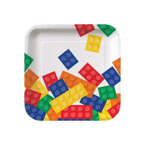 Lego Blocks Plates - Lunch 8 Pkt