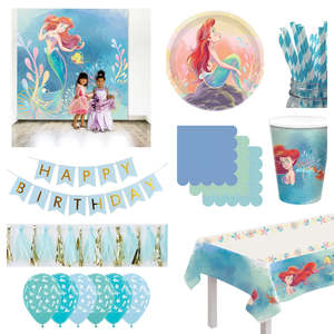 The Little Mermaid Party Pack for 8