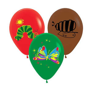 The Very Hungry Caterpillar Balloons - 6 Pkt