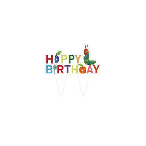 The Very Hungry Caterpillar Happy Birthday Cake Topper
