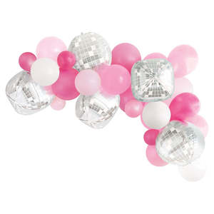 Pink Disco Balloon Arch Kit