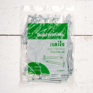 Hardware: Nails 60mm Long (250g)