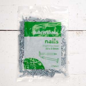Hardware: Nails 20mm Long (250g)