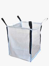 Bulk Bags: TYPE J | 1000kg | Breathable | Duffle Top | Flat Bottom | Baffle | 1000 x 1000 x 1000  | 10 Bags