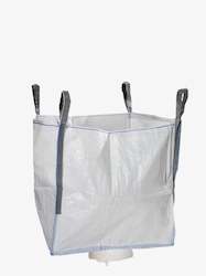 Bulk Bags: TYPE C | 1250kg | Heavy Duty | Open Top | Spout Bottom | 900 x 900 x 1000  | 10 Bags