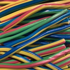 Gummy: Rainbow Blowpipes 1.36 Kg