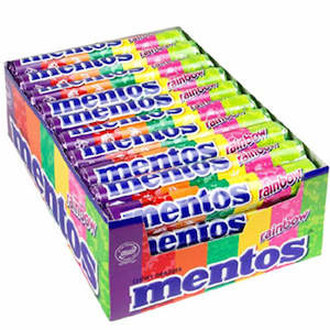 Hard: Mentos Rolls Rainbow 37.5g