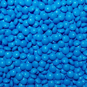 Chocolate: Candy Buttons Blue