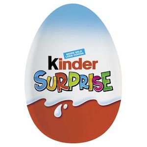 Chocolate: Kinder Surprise Blue 20G 24 Pack