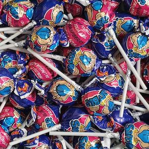 Sam Blue Pops Lollipops 200's