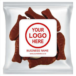 Promo Lollies: Promo Choc Fish Mini Bags