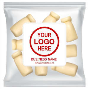 Promo Lollies: Promo Milk Bottles Mini Bags