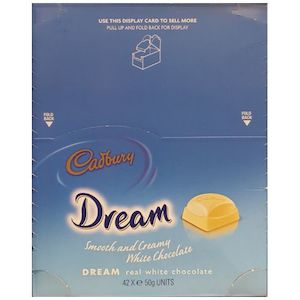 Cadbury Chunky Dream 50G 42 Pack