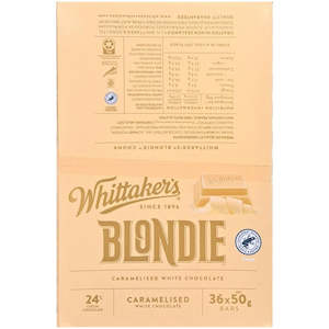 Whittaker's Blondie Chunky 50G 36 Pack