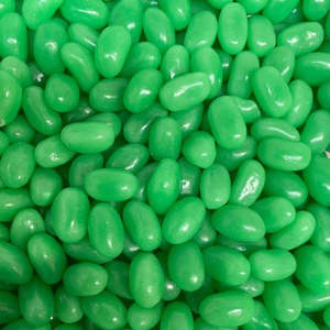 Gummy: Green Jelly Beans