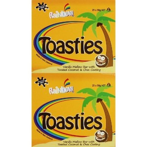 Rainbow Toasties 25 x 50g
