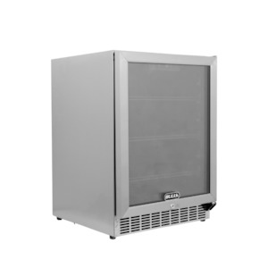 Refrigeration: 150L Outdoor Under Counter Glass Door Fridge