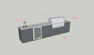 Love Kitchens Aria Bay Outdoor Kitchen