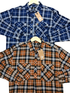 Swanndri Egmont Shirt Half Button Placket