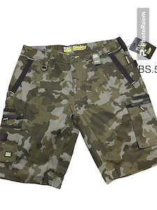 Mens Shorts: Bisley Move Camo Cargo Short