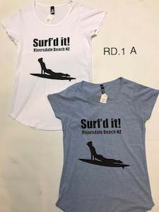 Coastal Women’s Surf’d It Riversdale Beach Tee Shirt