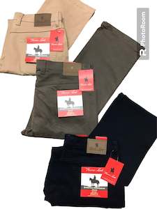 Casual Pants: Thomas Cook Stretch Moleskin Jean Regular Fit