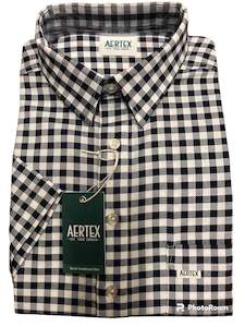 Aertex Navy Check FYQ108