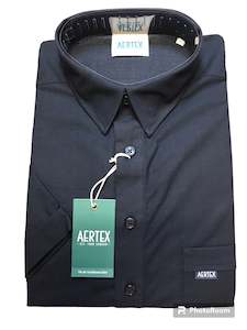 Mens Aertex: Aertex Navy 83425