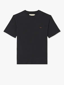 Parson T-Shirt Black/Chestnut