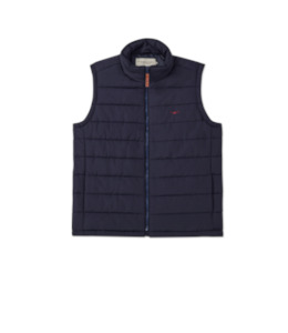 R M Williams: Patterson Creek Vest Navy