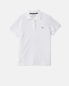 R M Williams Womens: Margaret Polo White