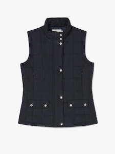 Wilpena Creek Vest Navy