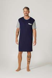 Sleepwear: Contare Short Sleeve Nightshirt