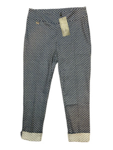 Lisette | L 28" Fold Cuff Crop