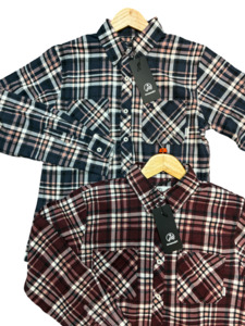 Women's Swanndri Shirt Half Placket Winter Warm