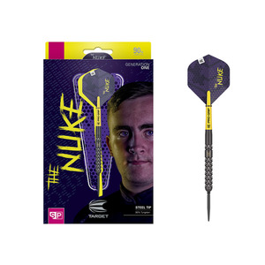 Luke “The Nuke” Littler Gen1 90% Tungsten steel tip darts bullseyedarts