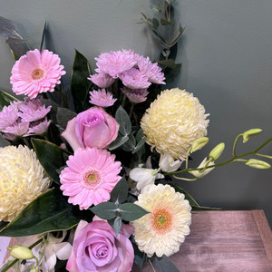 Products: Florist pick Pink, lavender and cream