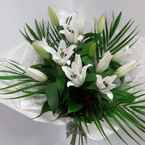 Simply White Lilies