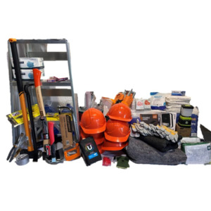 Survival Supplies & Tools (Civil Defence Cabinet) - Bunker Box