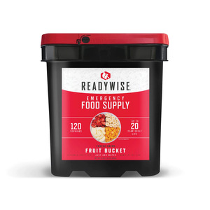Products: 120 Serve Emergency Food Fruit Bucket - Bunker Box Survival NZ