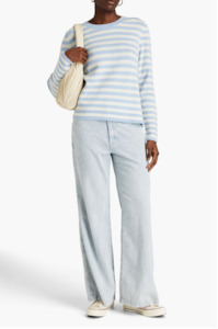 Sale: CHINTI & PARKER Wool & Cashmere Stripe Jumper SzL