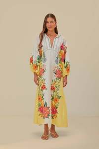 FARM RIO Bloom Garden Maxi Dress SzS