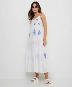 Maxi: DREAM APPAREL Vanilla Strap Dress SzS