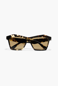 BOTTEGA VENETA Geometric Tortoiseshell Sunglasses