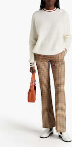 Sweaters: BELLA FREUD Brushed Mohair Sweater - Ivory SzM