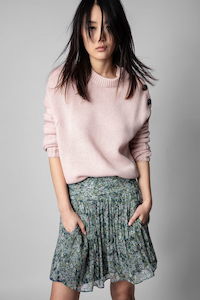 Skirts: ZADIG & VOLTAIRE Javala Mini Skirt -Jeune Sz38