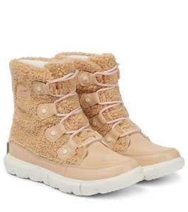 SOREL Explorer II Joan Shearling Boots - Sand EU37 NZ6