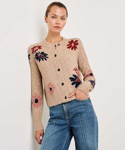 RAILS Millie Wool Blend Cardigan - Beige SzS